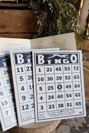 Vintage Bingo Cards The Little Burlap Barn®