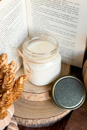 Cranberry Spice Mason Jar Candle The Little Burlap Barn