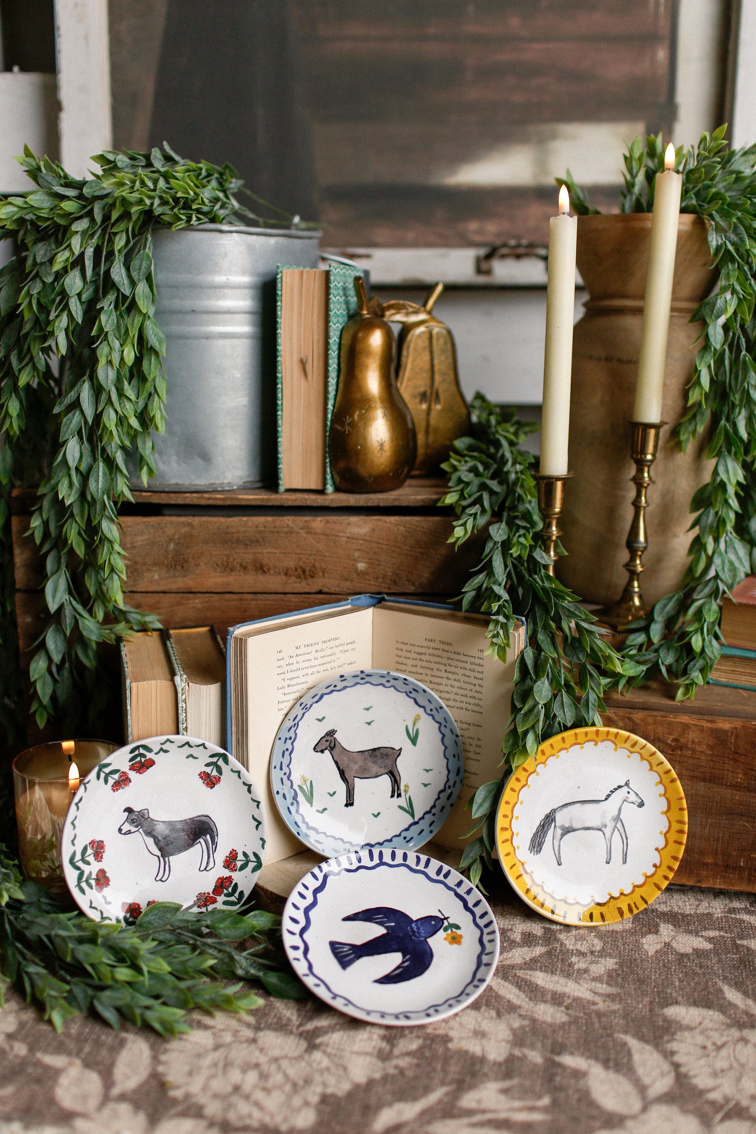 Scandinavian Fauna Plate