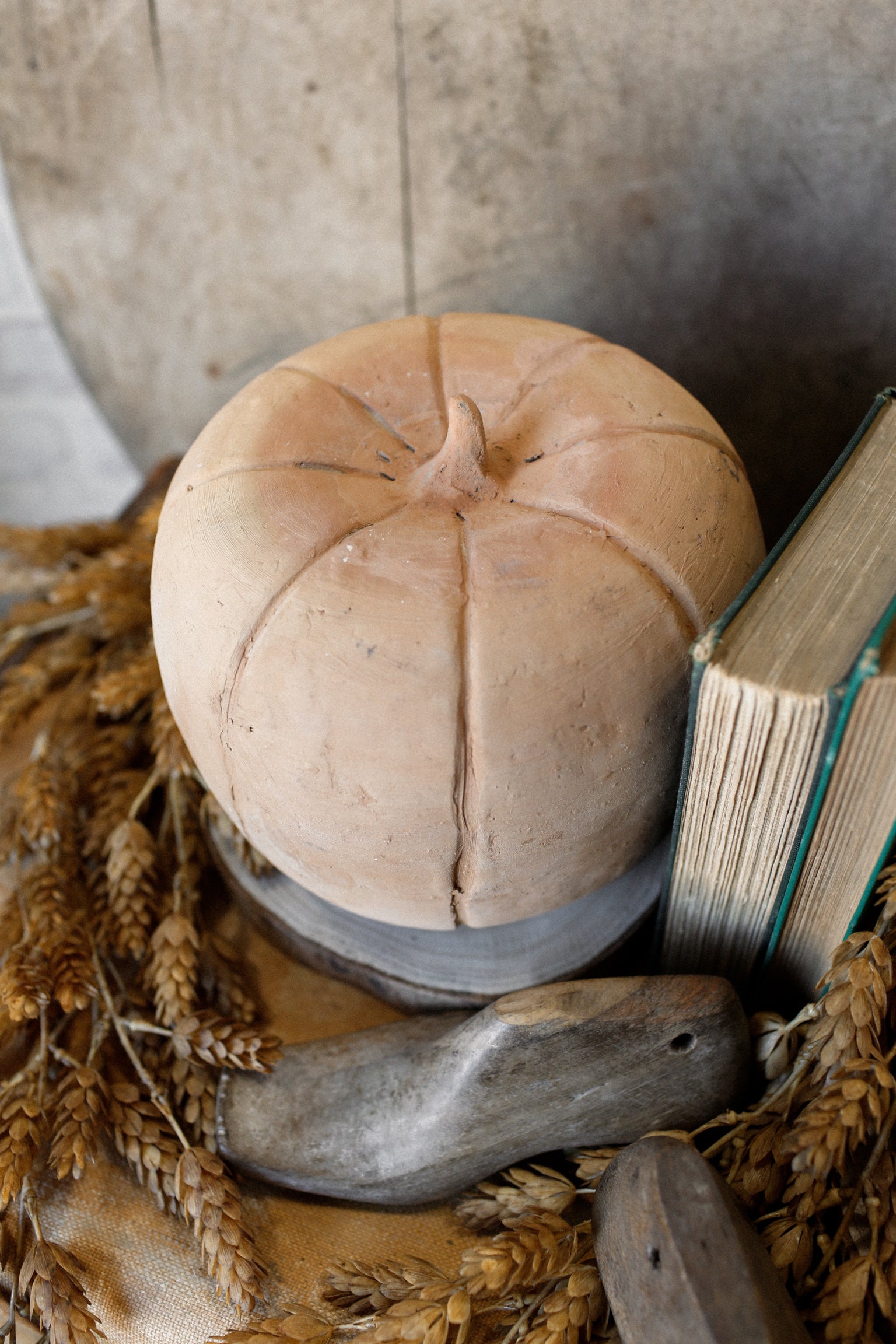 Handmade Terracotta Pumpkin (2 Sizes)