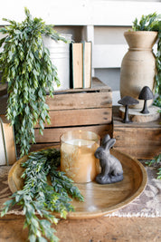 Hand-Carved Mango Wood Tray