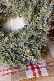 Midnight Juniper Mini Wreath