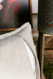 Embroidered Deer Pillow