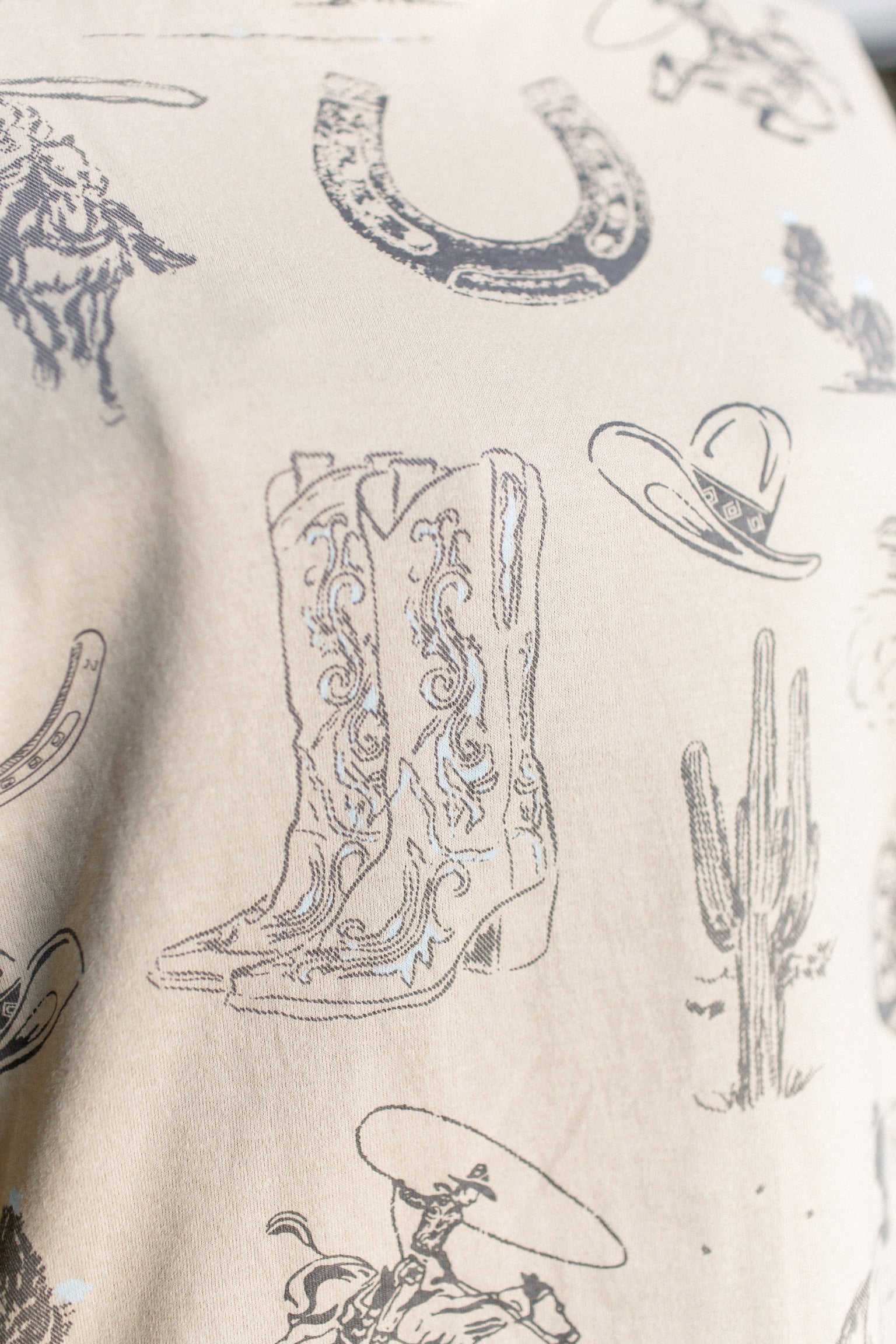 Creme Wild West T-Shirt