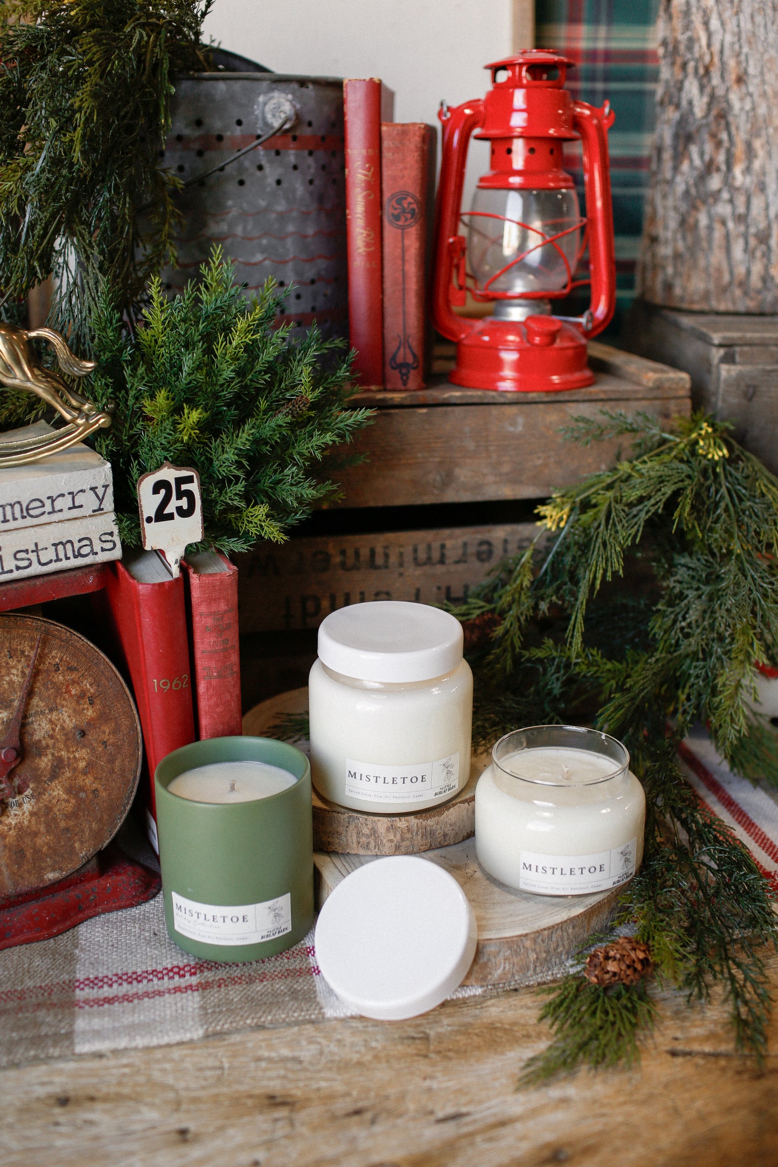Apothecary Candle-Mistletoe