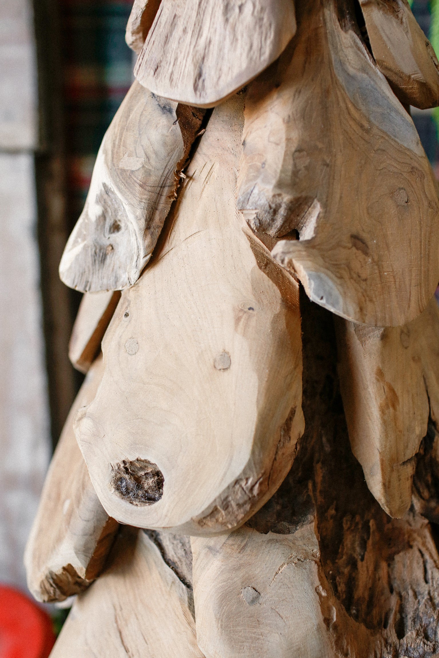 Rustic Teak Wood Tree