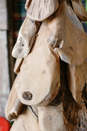 Rustic Teak Wood Tree