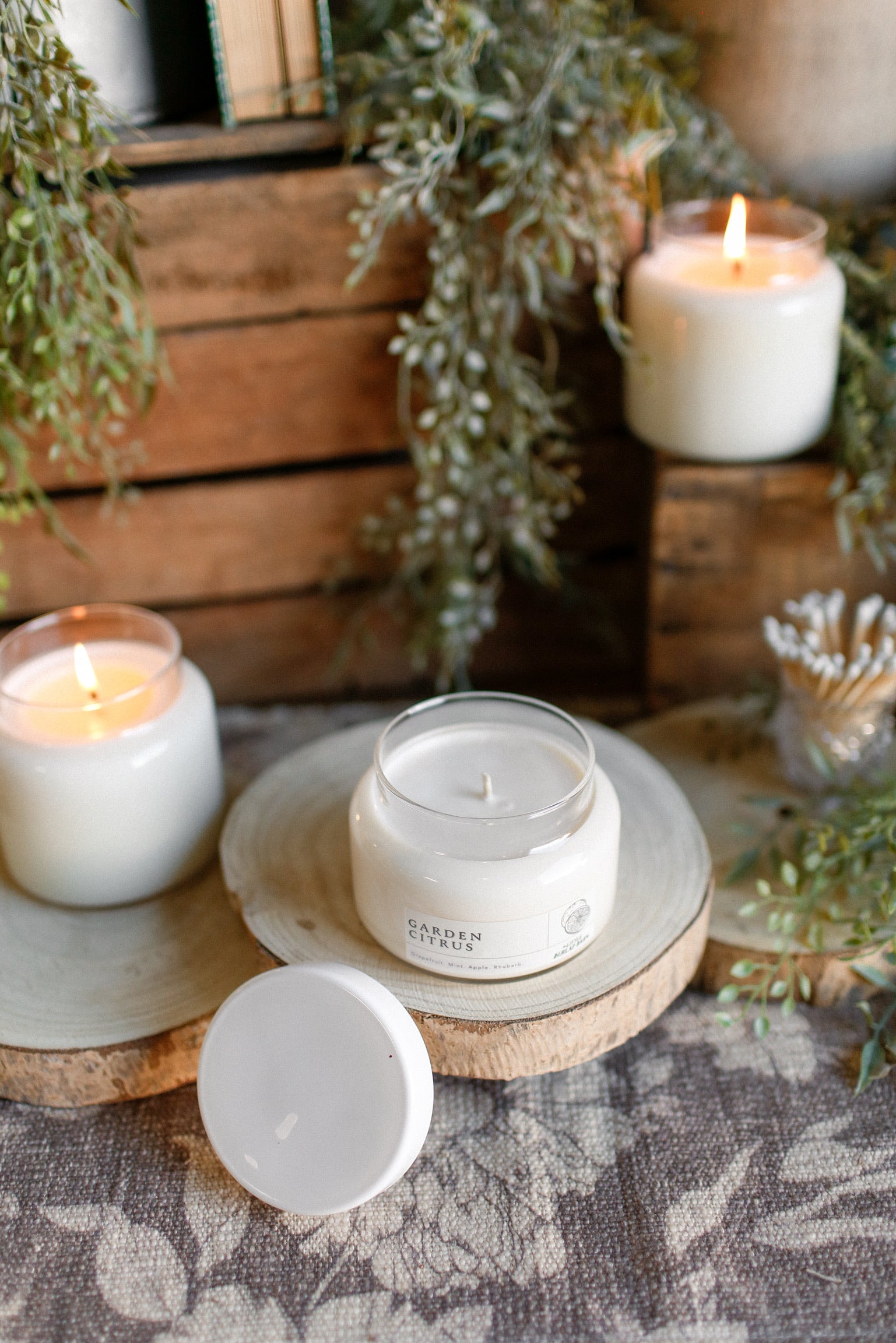 Apothecary Candle -- Garden Citrus The Little Burlap Barn®