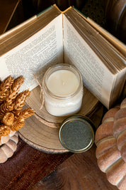 Cranberry Spice Mason Jar Candle The Little Burlap Barn