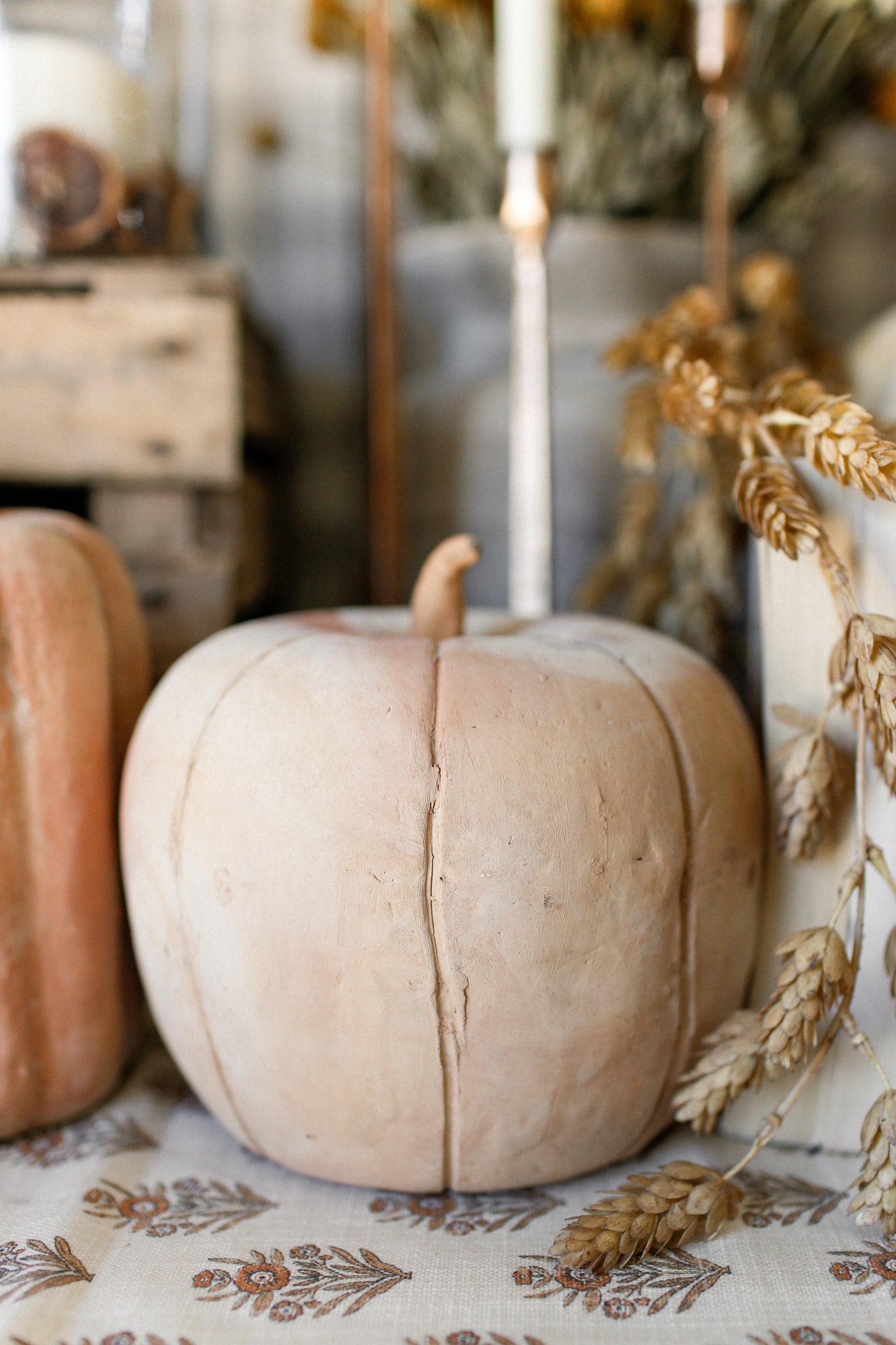 Handmade Terracotta Pumpkin (2 Sizes)