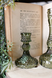 Forest Green Candlestick