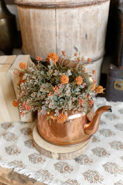 Whimsy Wildflower Sphere (Pumpkin)