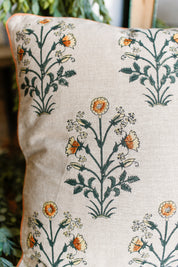 Cottage Marigold Pillow