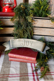 Aged Joy Hanging Sign