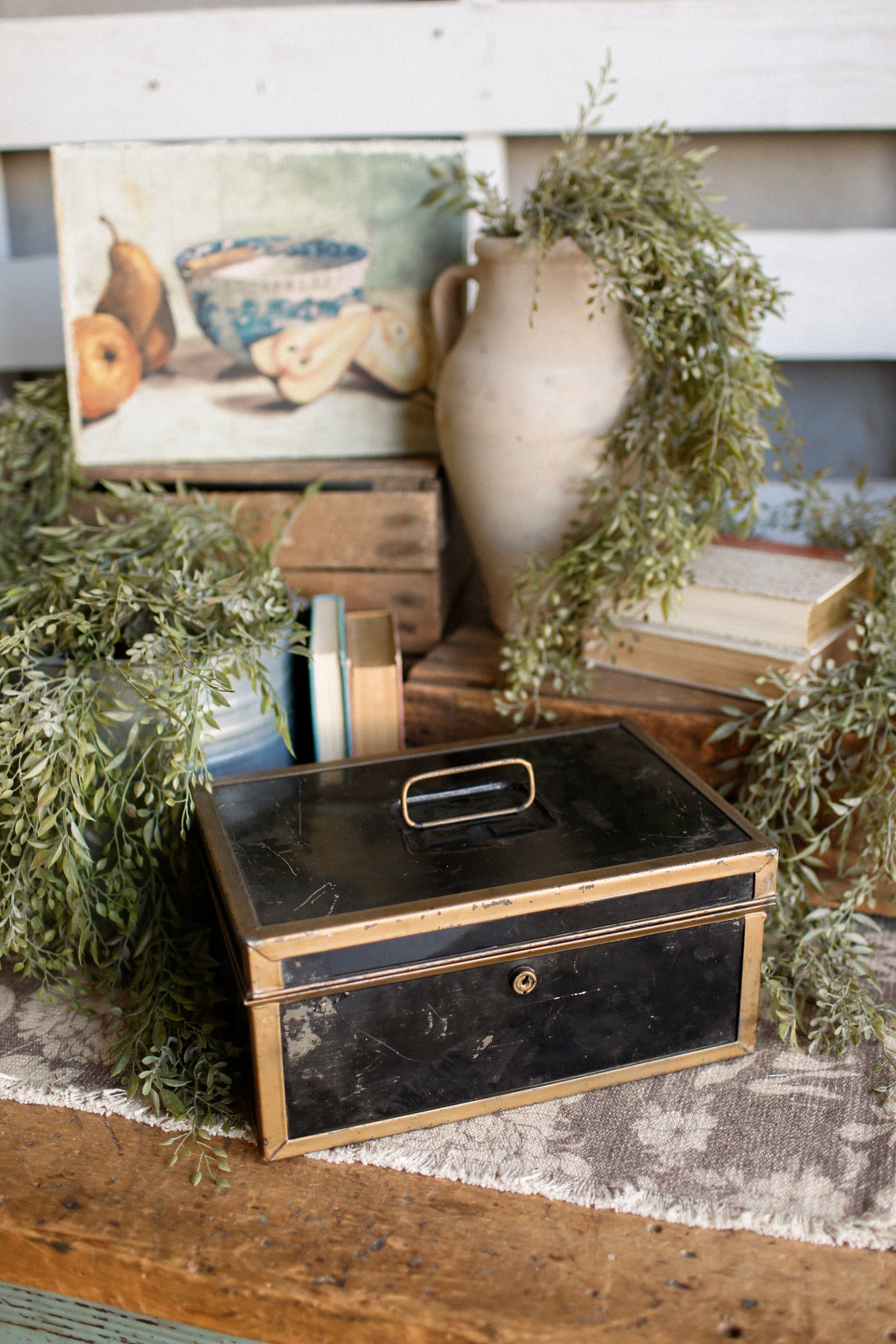 Vintage Cash Money Box The Little Burlap Barn®
