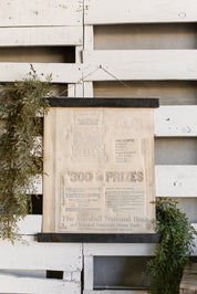 Vintage Newspaper Print The Little Burlap Barn®