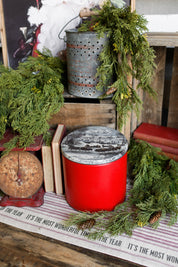 Vintage Currier and Ives Christmas Tin