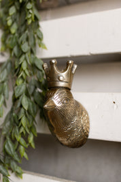 Crowned Bird Wall Mount