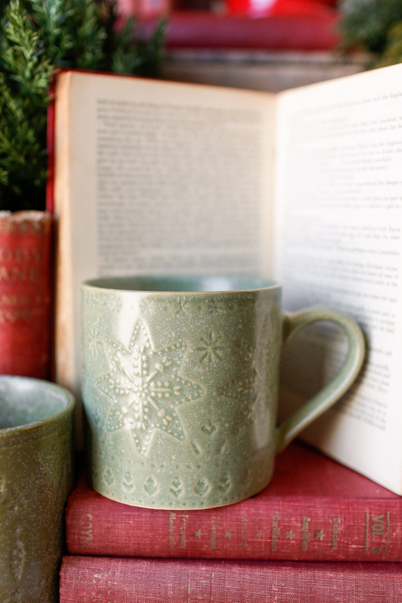 Debossed Woodland Mug