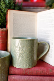 Debossed Woodland Mug