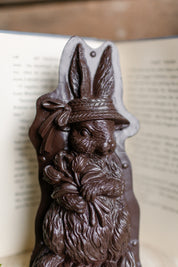 Chocolate Easter Bunny With Hat The Little Burlap Barn®