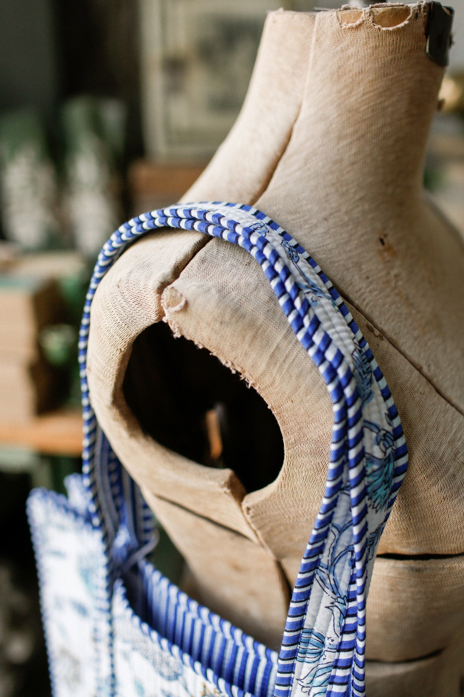 White Quilted Tote Bag The Little Burlap Barn®