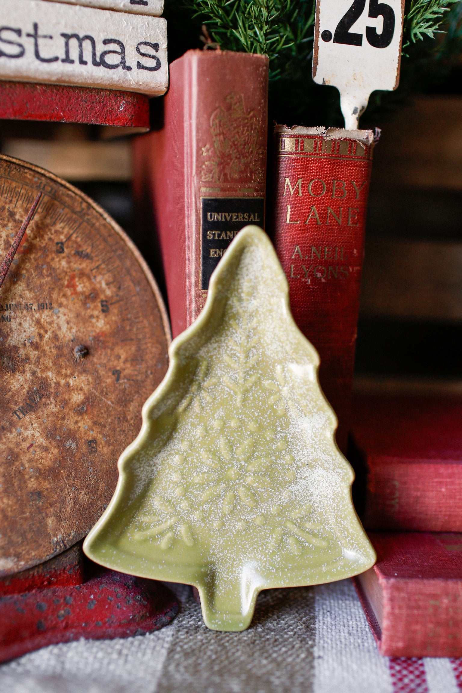 Stoneware Tree Plate