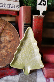 Stoneware Tree Plate