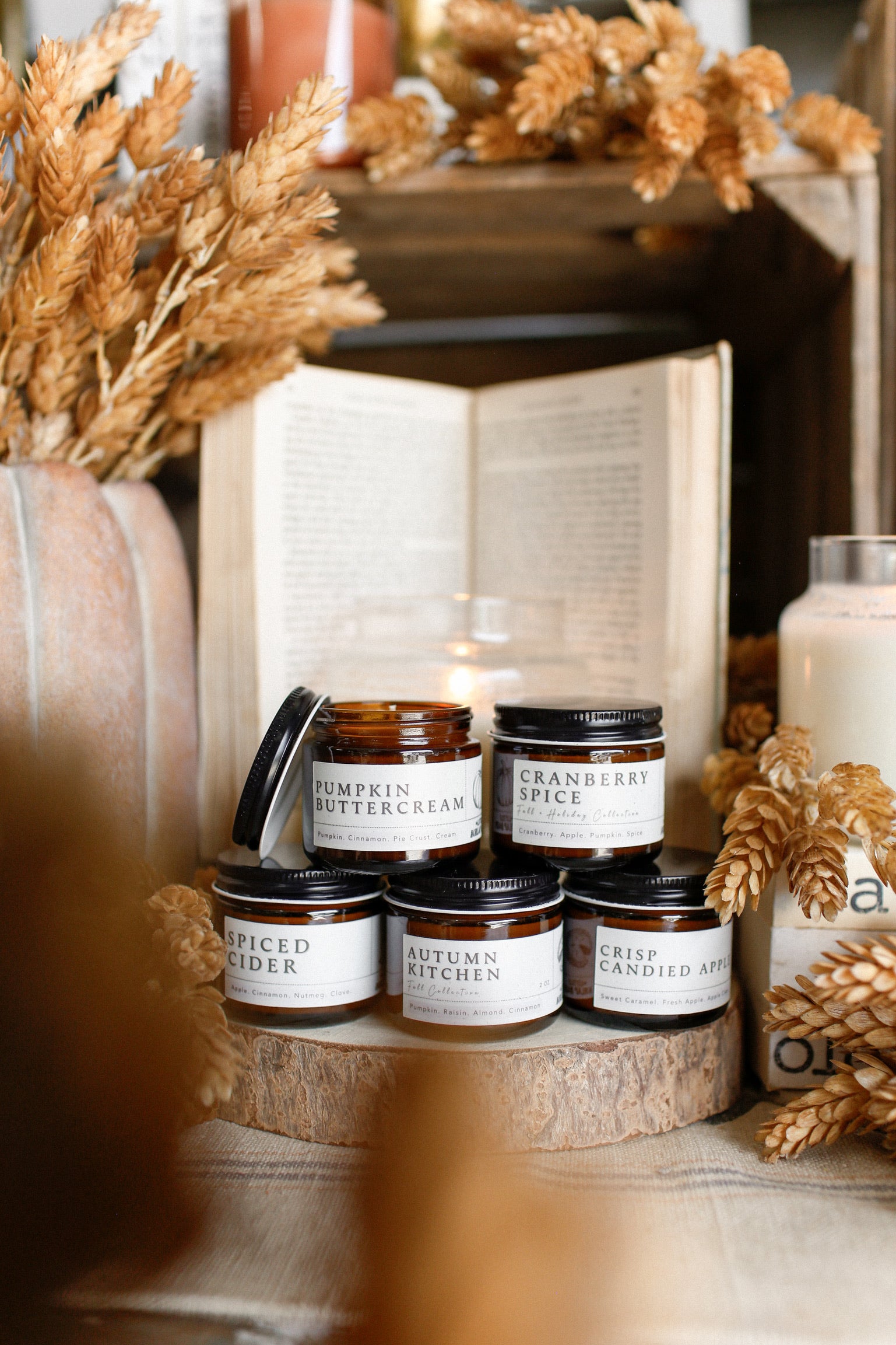 Fall Apothecary Tester Candle The Little Burlap Barn