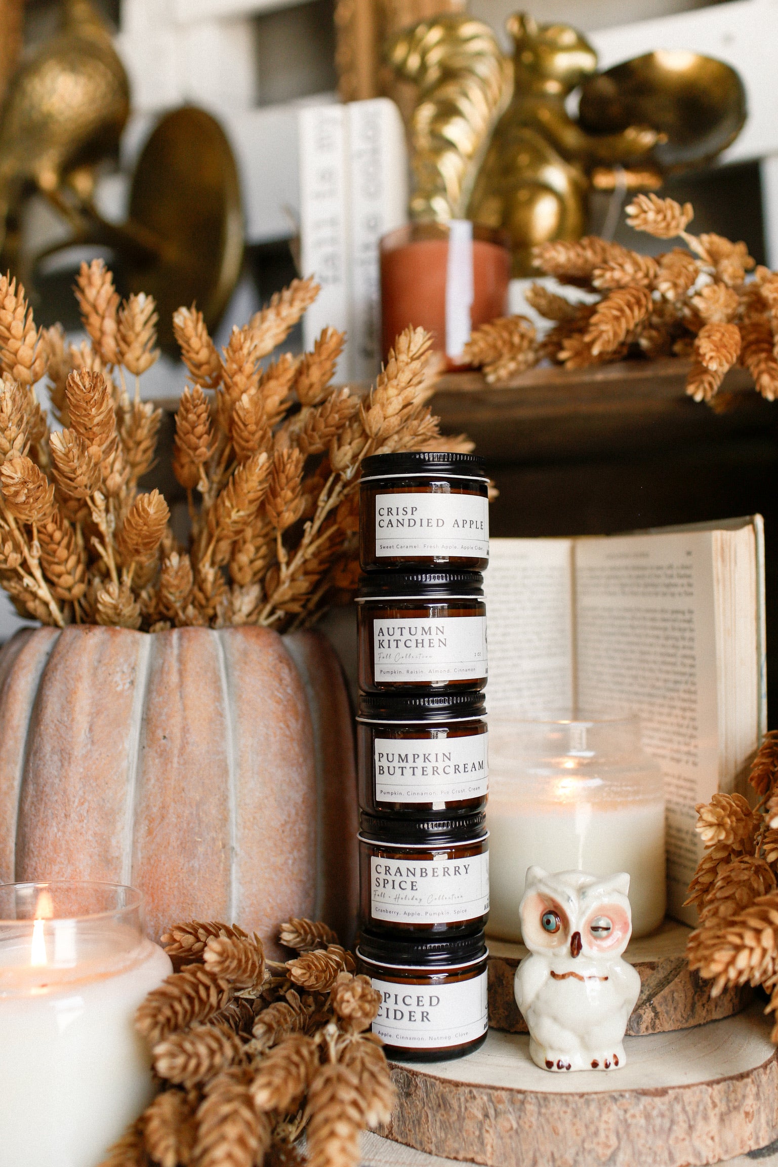 Fall Apothecary Tester Candle The Little Burlap Barn