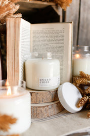 Spiced Cider Apothecary Candle The Little Burlap Barn