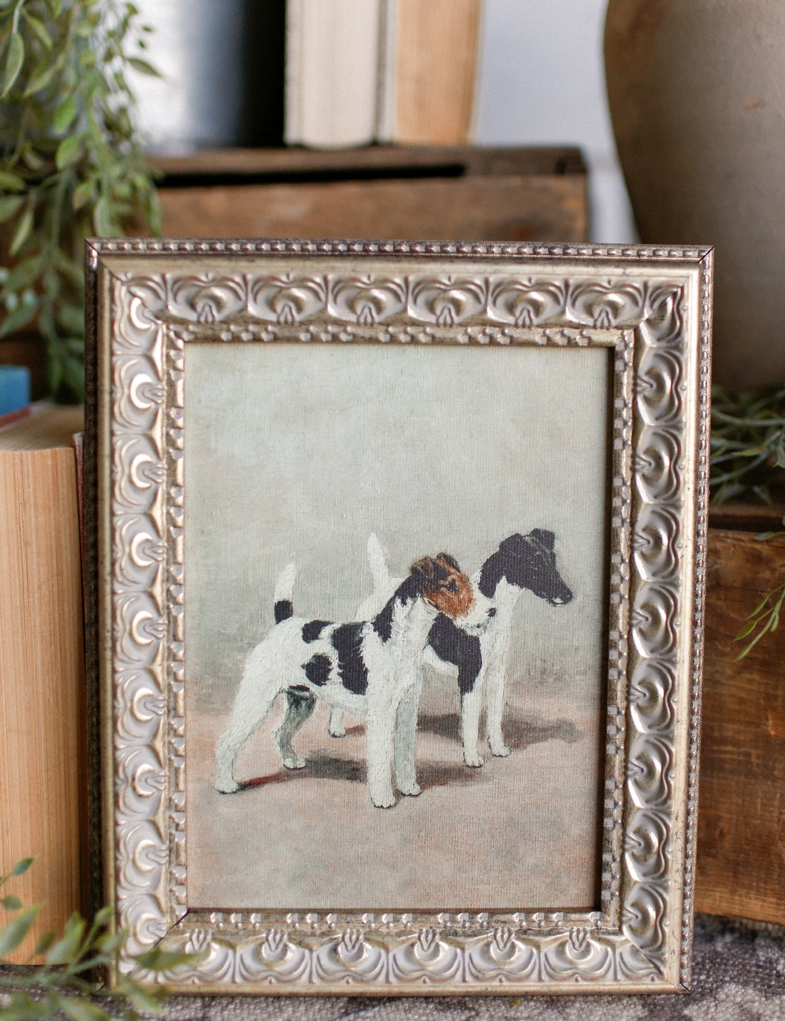 Terriers Framed Art The Little Burlap Barn®