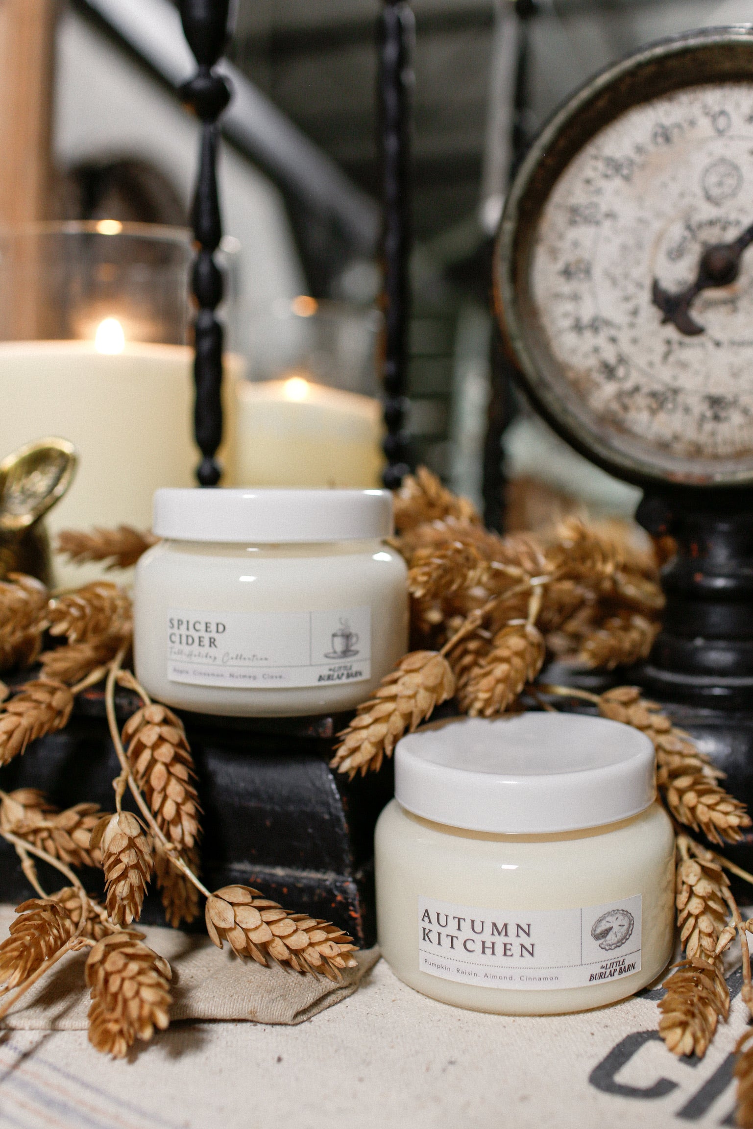 Apothecary Candle (8 oz) -Fall Collection