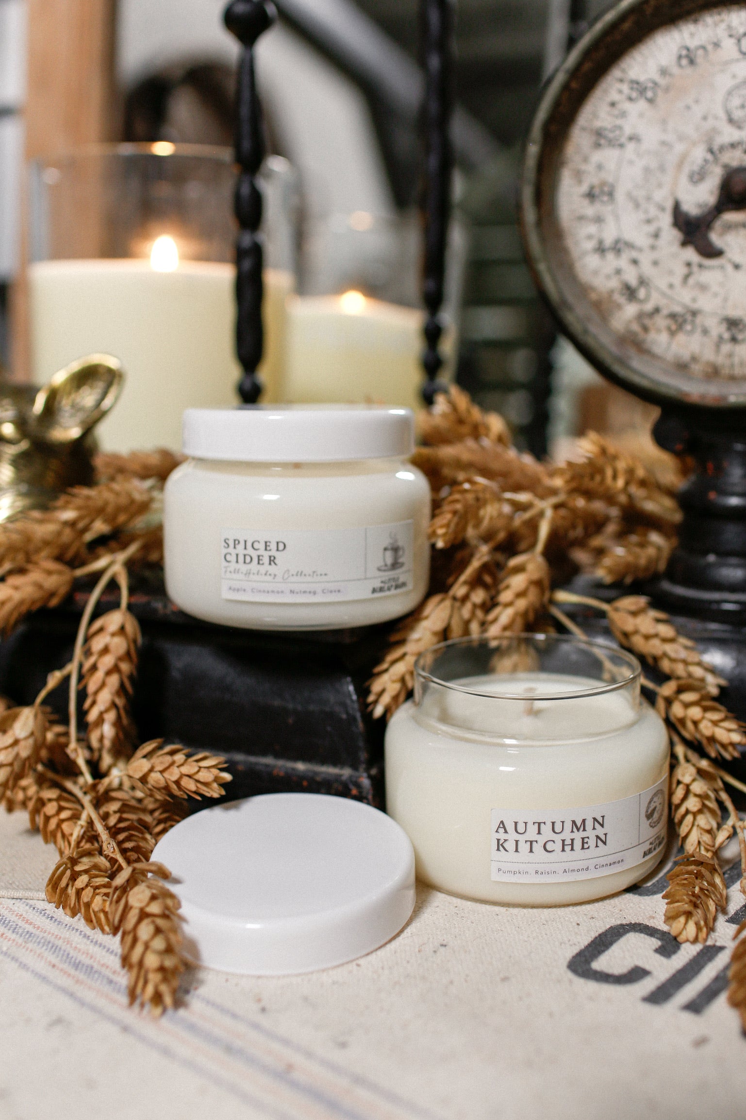 Apothecary Candle (8 oz) -Fall Collection