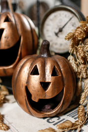Whimsy Gilded Jack O’ Lantern