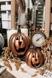 Whimsy Gilded Jack O’ Lantern