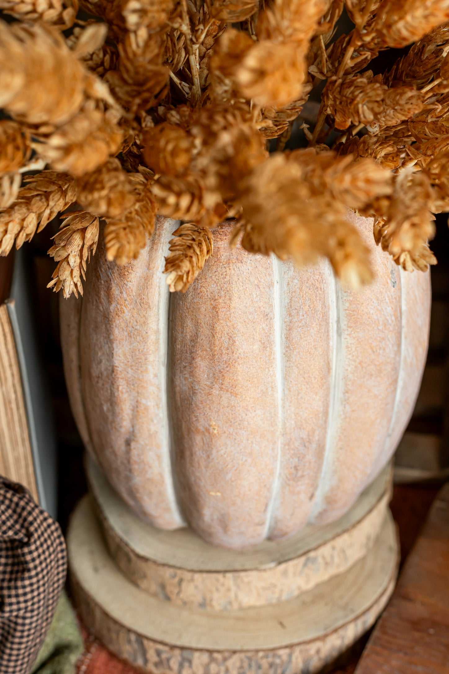 Tall Cinderella Pumpkin Pot Abbott Collection