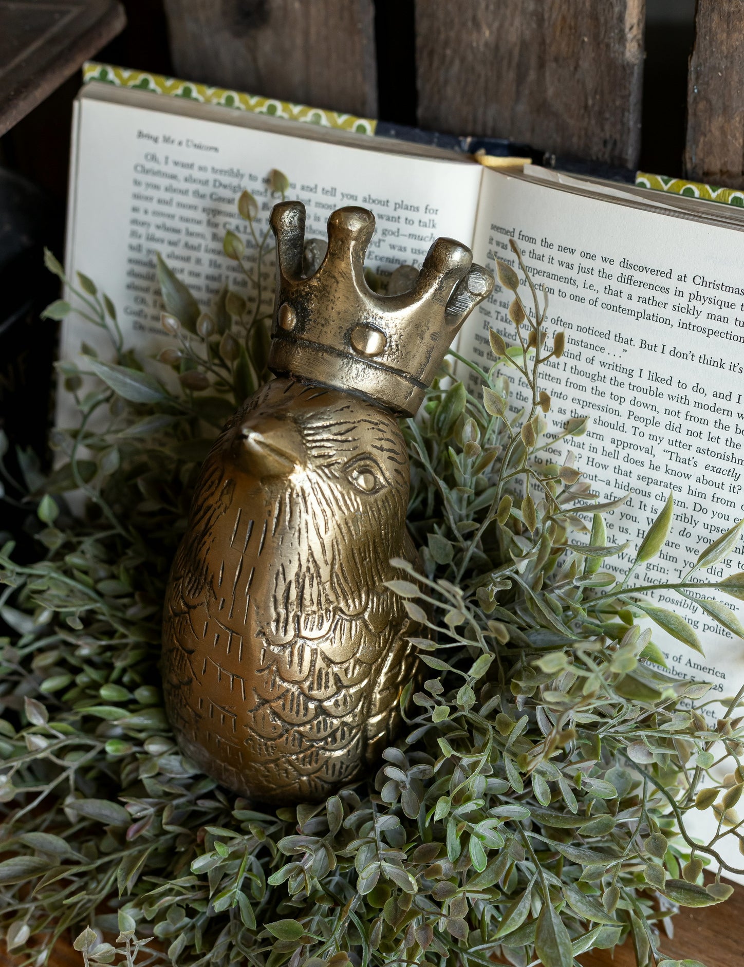 Crowned Bird Wall Mount Creative Co-Op