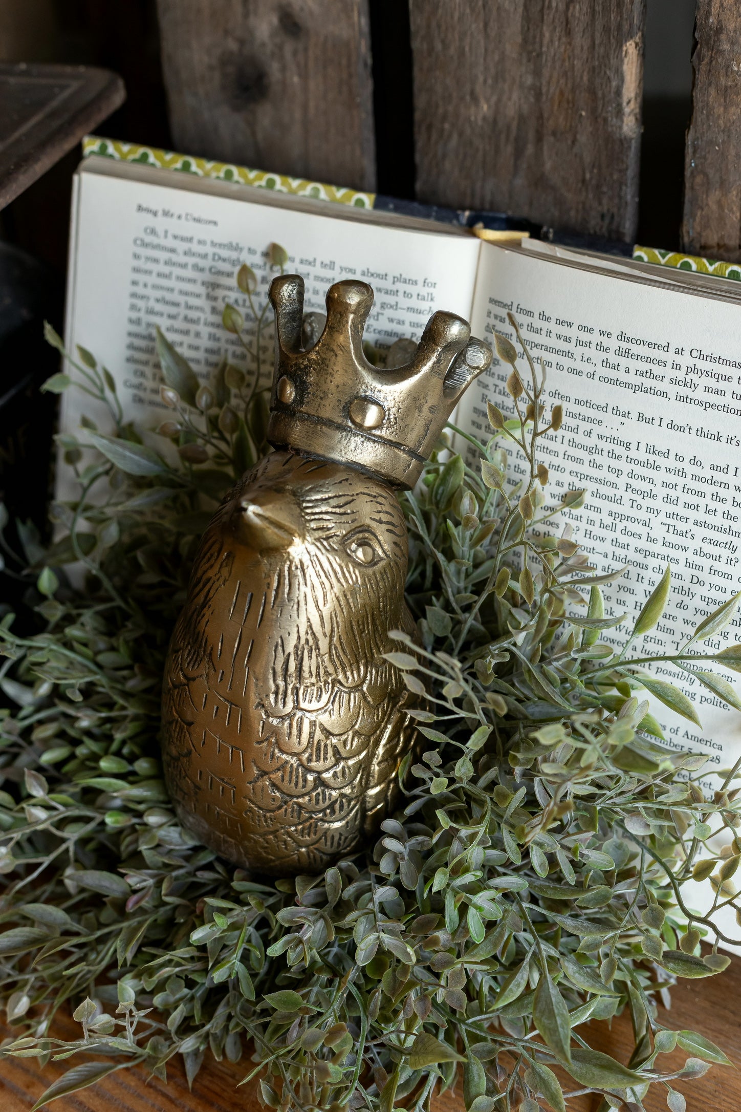 Crowned Bird Wall Mount Creative Co-Op