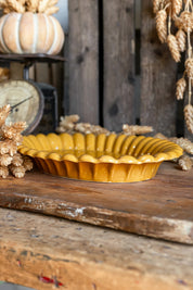Stoneware Scalloped Platter Creative Co-Op