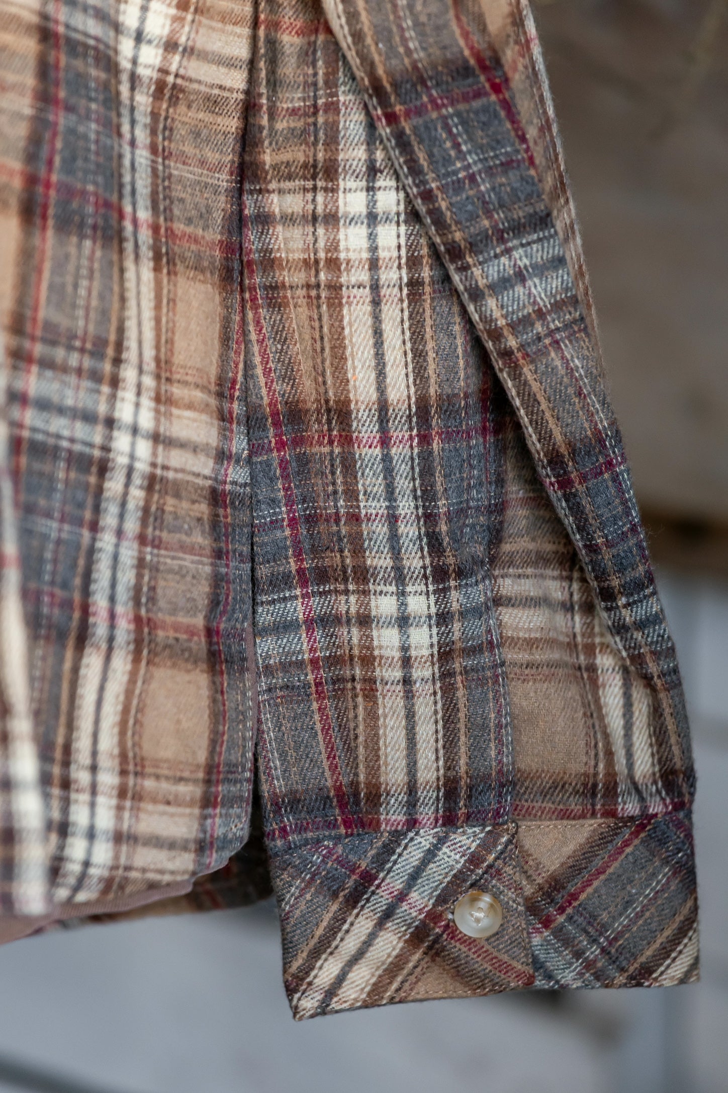 Toasted Oak Flannel Button Down The Little Burlap Barn