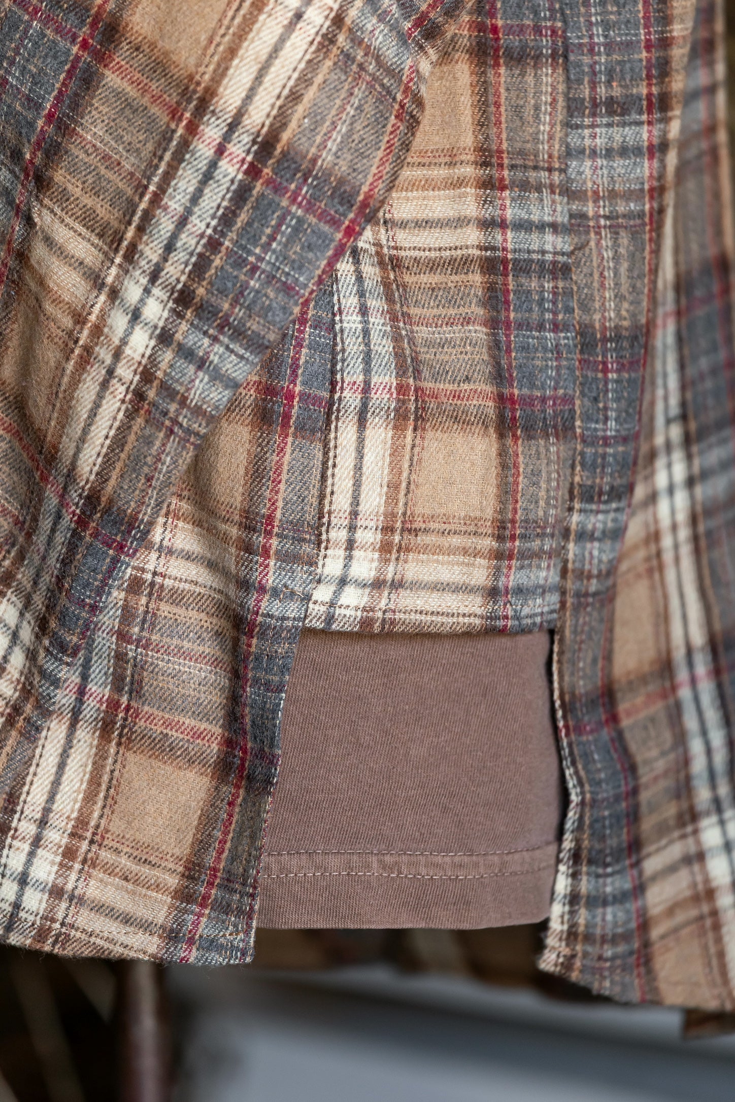 Toasted Oak Flannel Button Down The Little Burlap Barn