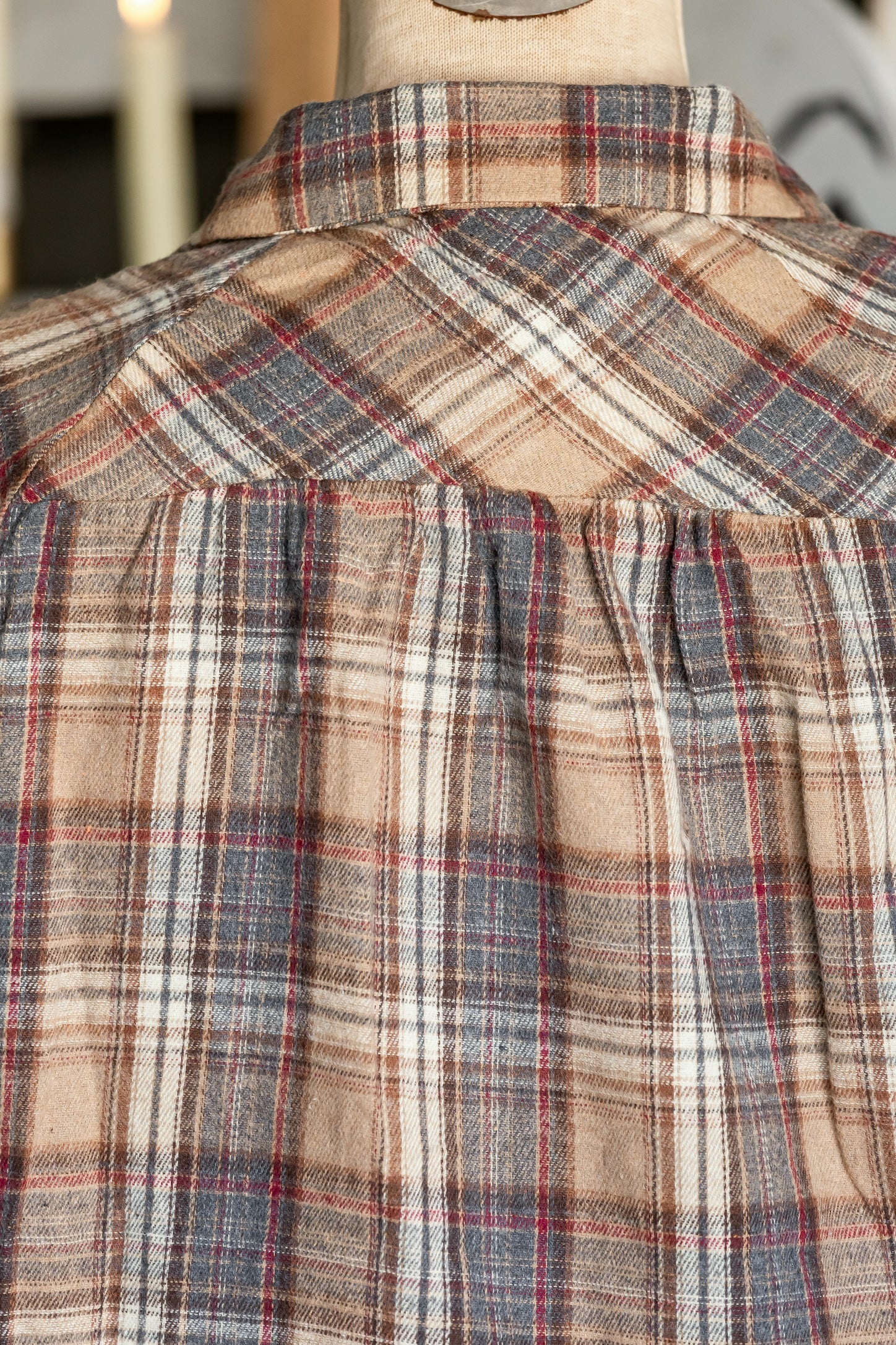 Toasted Oak Flannel Button Down The Little Burlap Barn