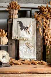 Raggedy Ghosts Kitchen Towel Audrey's Home & Gift