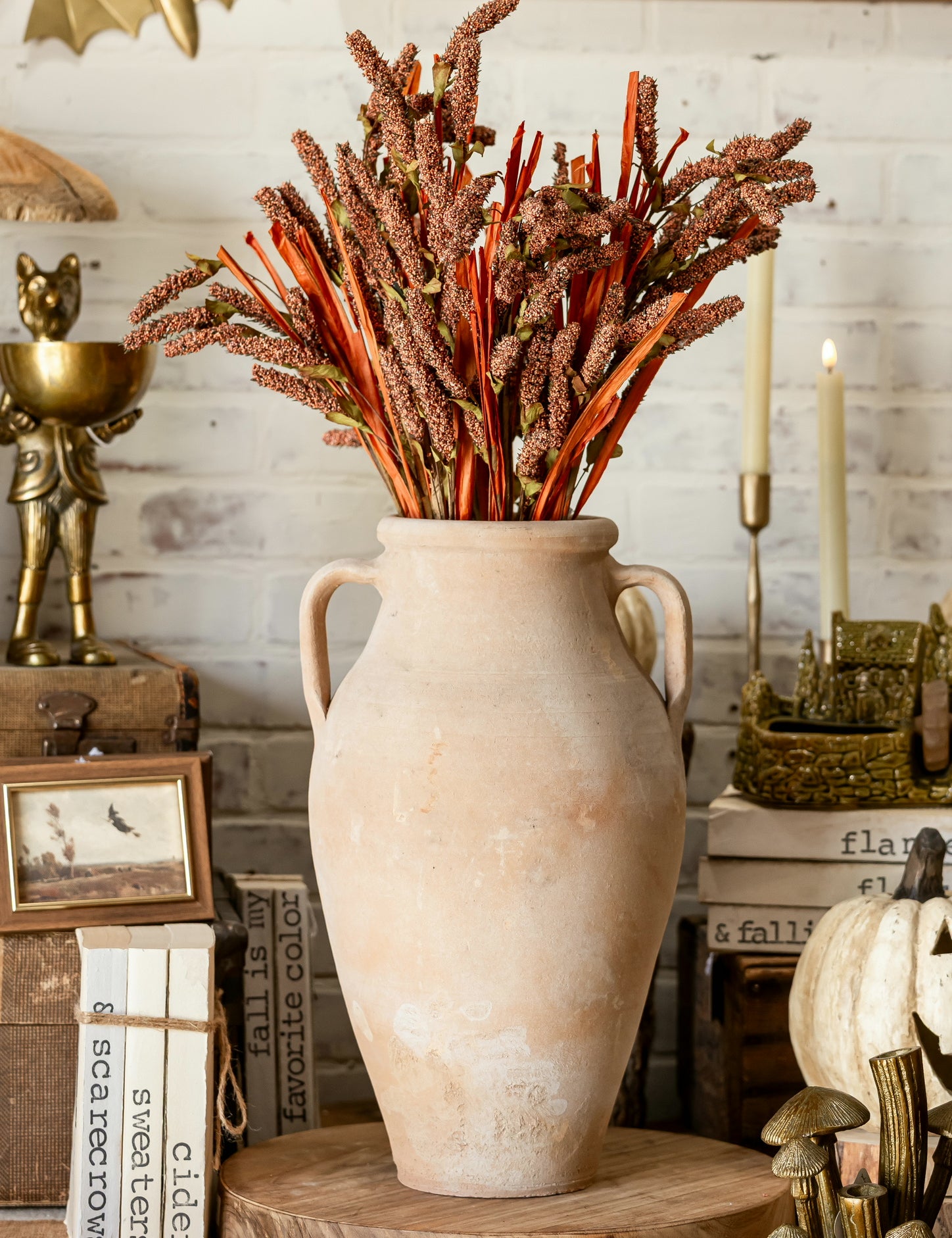 Rust Dried Grass Stem Ragon House