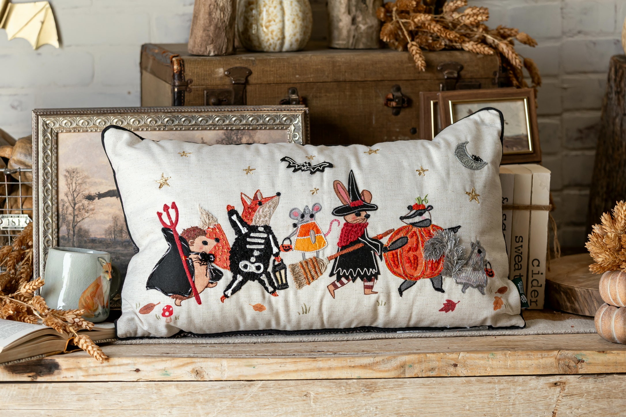 Halloween Critters Lumbar Pillow TJ Maxx
