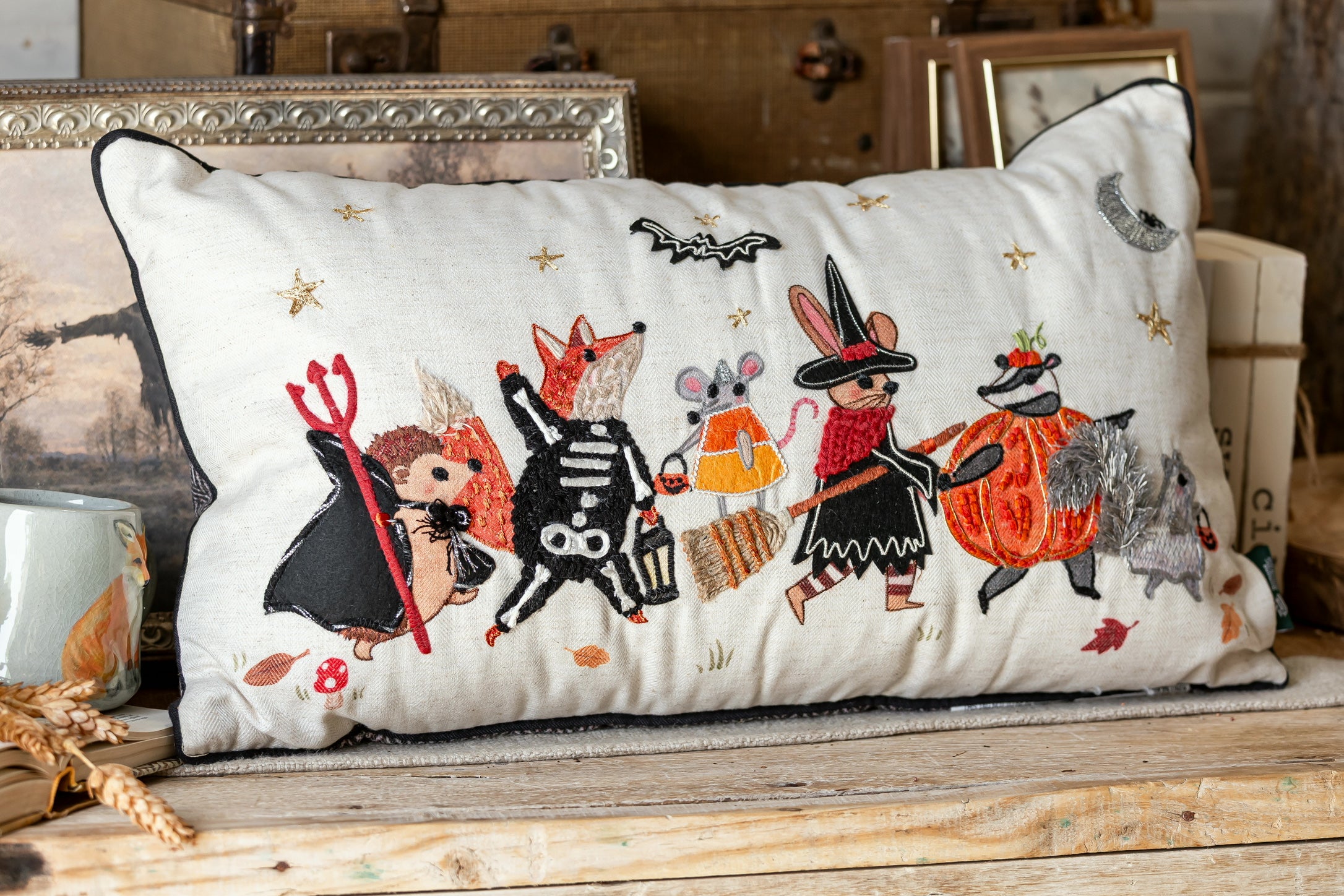 Halloween Critters Lumbar Pillow TJ Maxx