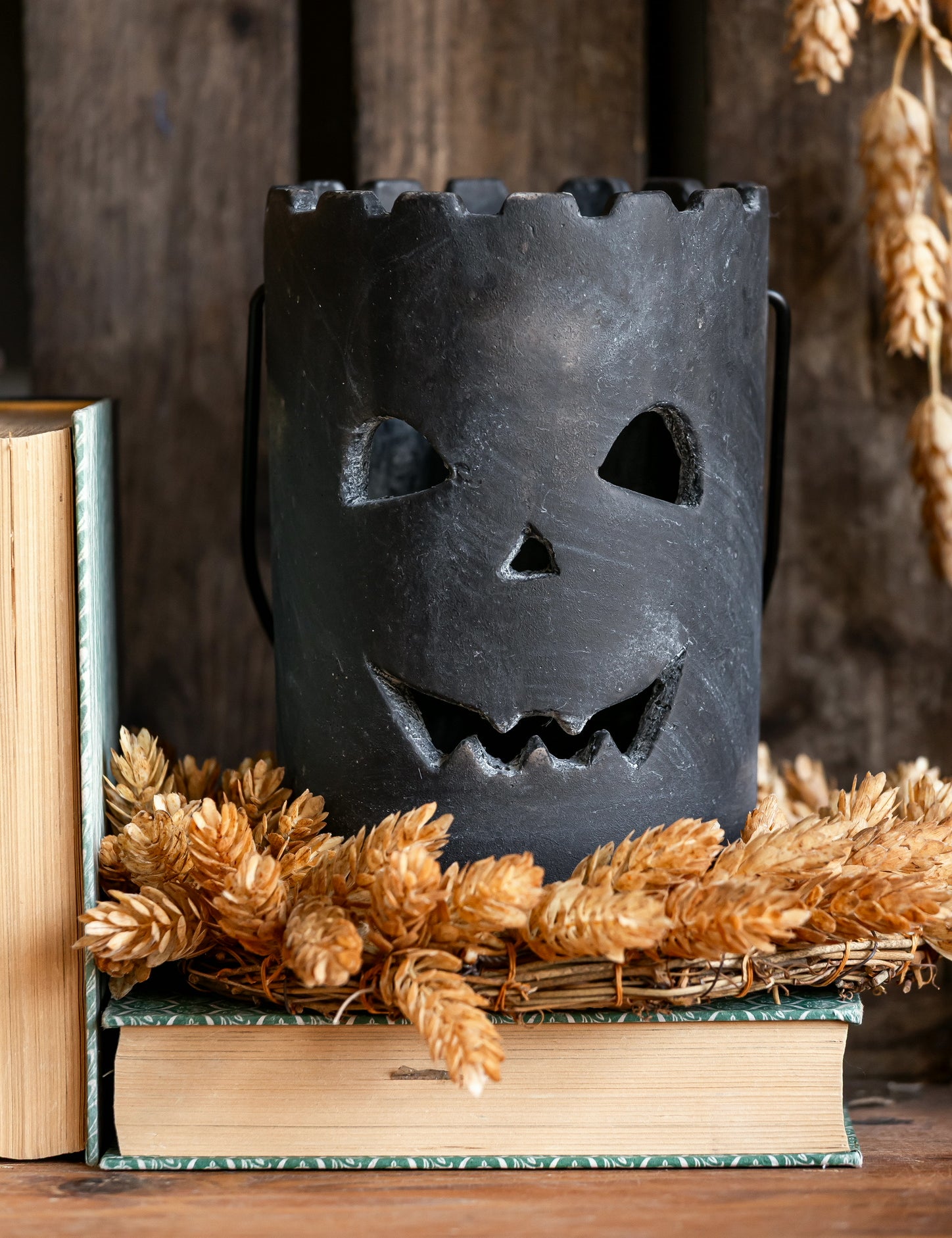 Small Handled Jack O'Lantern Audrey's Home & Gift