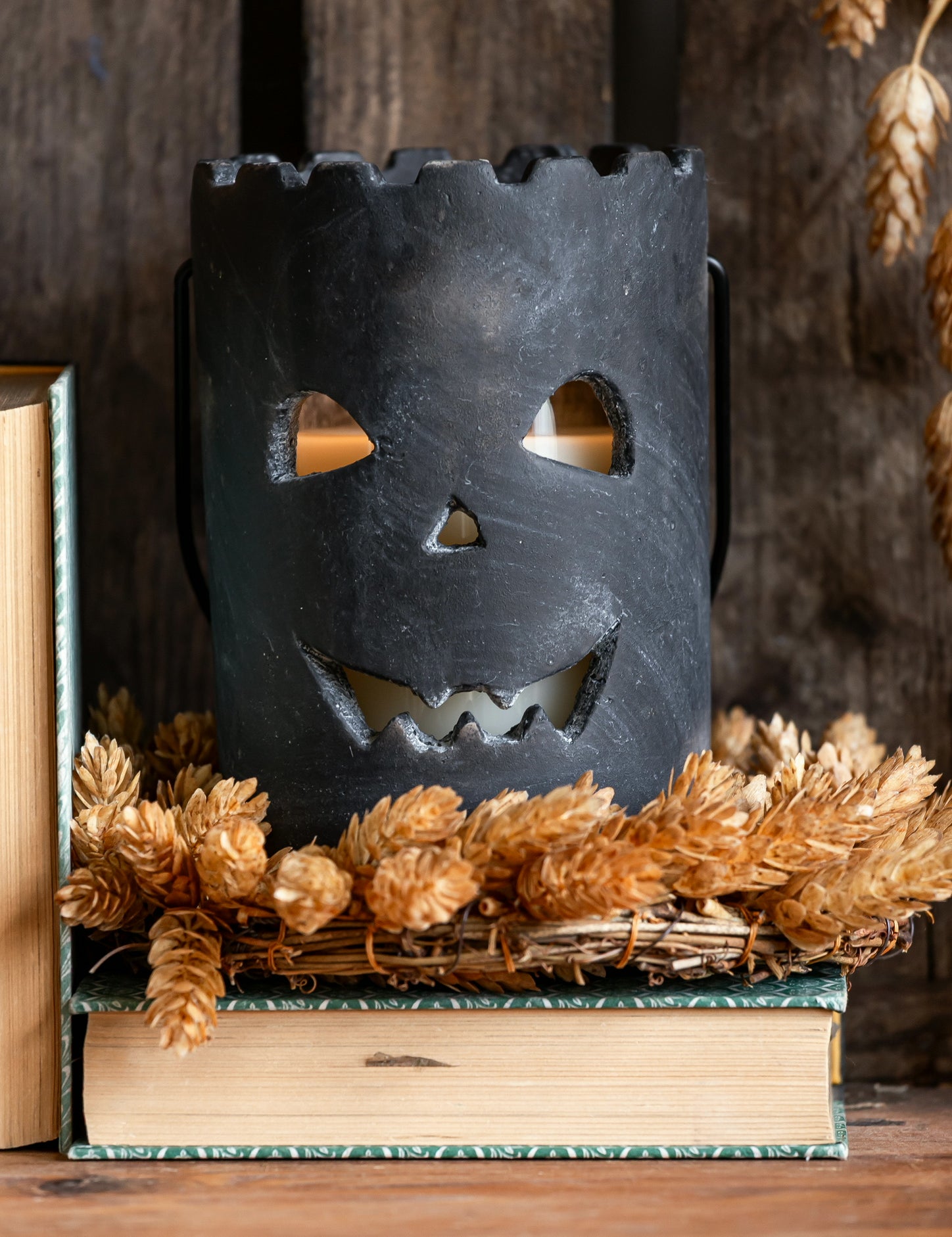 Large Handled Jack O'Lantern Audrey's Home & Gift
