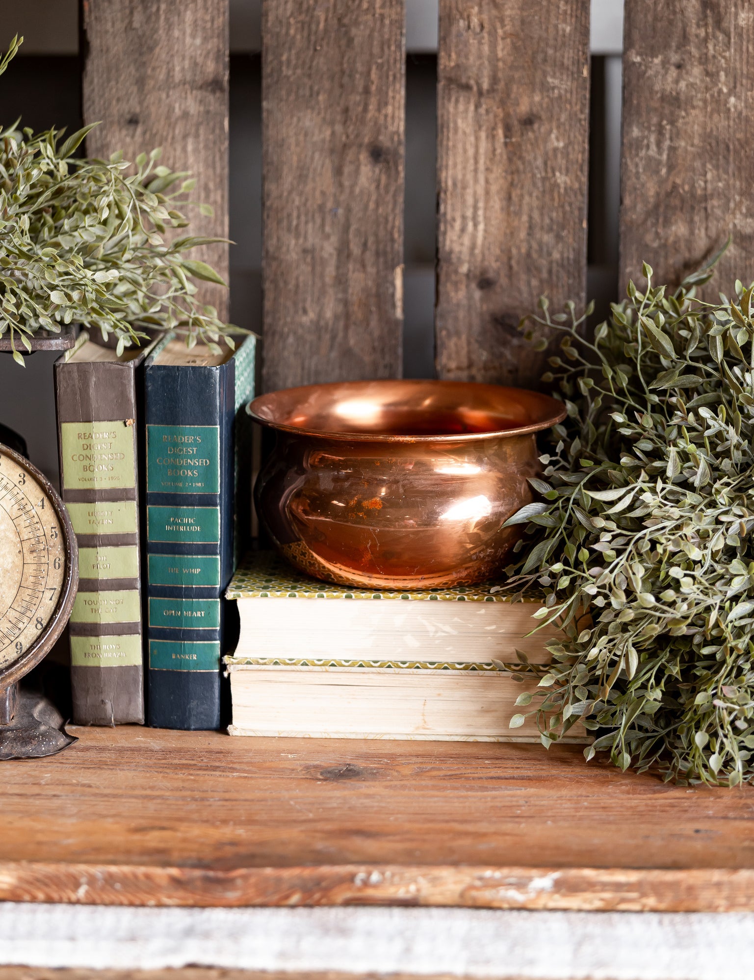 Vintage Copper Bowl The Little Burlap Barn